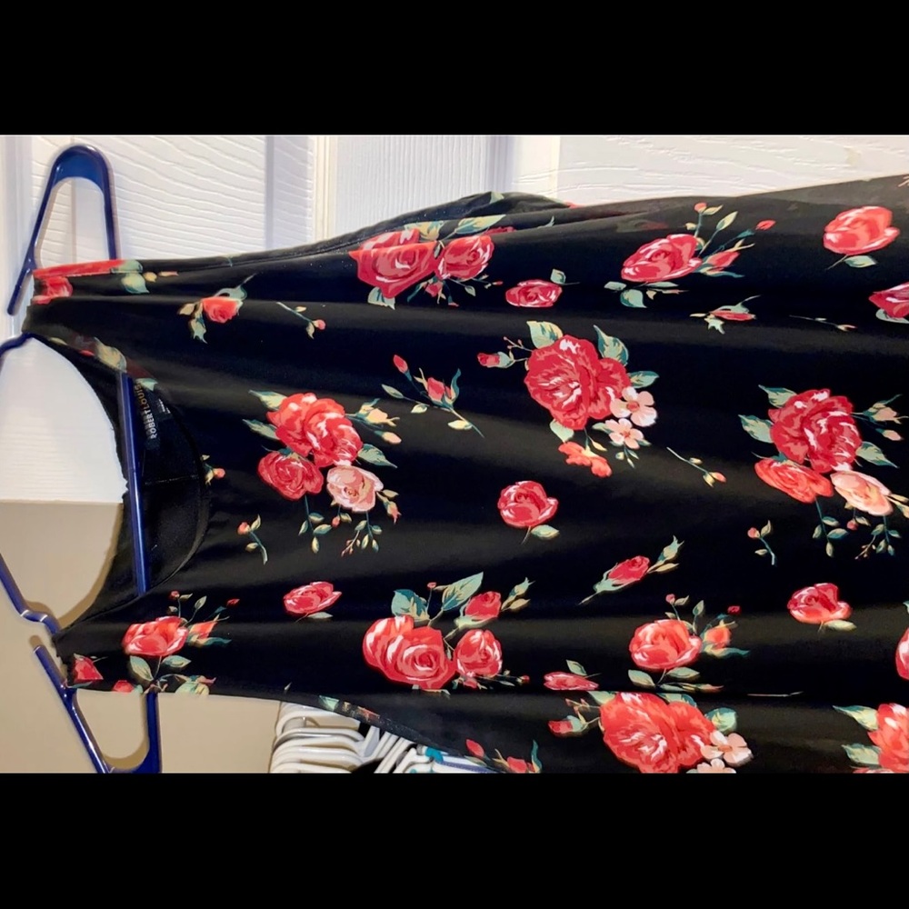 Floral print summer dress